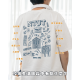 【10/31校慶首賣！】NTUT生活圖鑑插畫寬版短T_白色